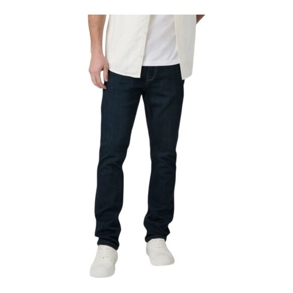 Paige Jeans Men’s Federal Slim Straight Leg Size 29/32 Cellar Blue NWOT - Picture 1 of 10